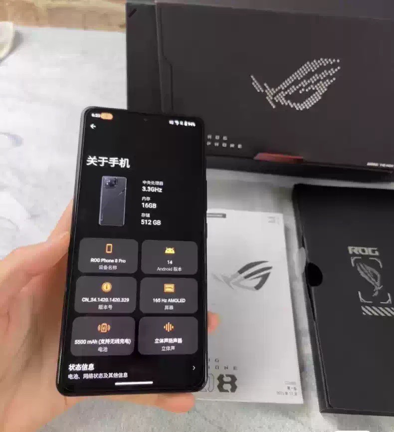NEW Asus ROG Phone 8 Pro 6.78" 50MP 5G 16+512GB Android gaming phone Global - Image 4