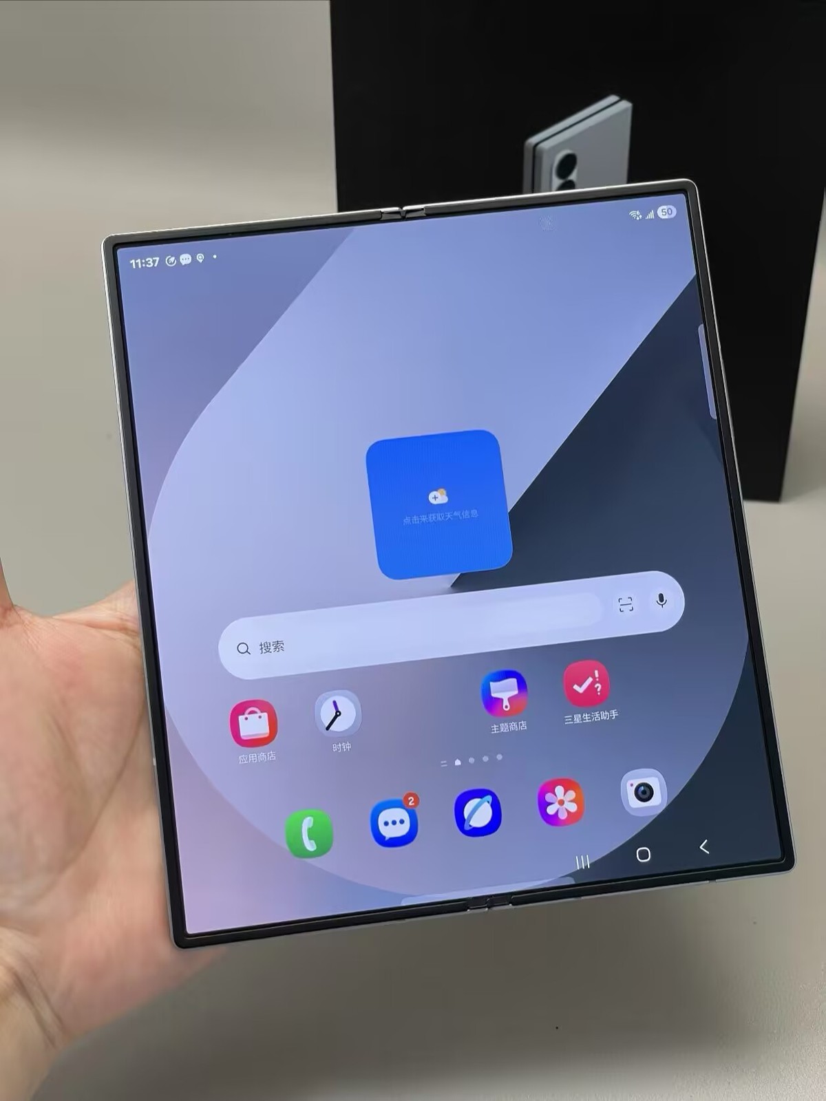 Global Samsung Galaxy Z Fold6 5G 7.6" 50MP Snapdragon 8 Gen 3 4400mAh Android 14 Color Random color Storage Capacity 12+512GB - Image 2