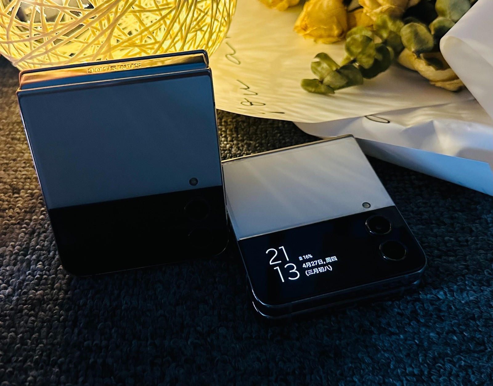 Global Foldable Samsung Galaxy Z Flip4 Android Unlocked 5G 256/512GB Smartphone Color please note the color Storage Capacity 8+256GB - Image 10