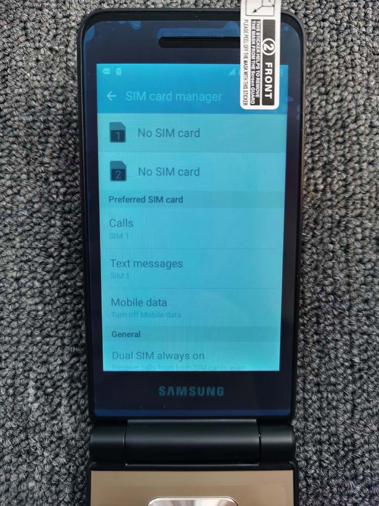 Samsung Galaxy Folder SM-G1600 Dual Sim 16GB Android LTE 3.8" Flip Phone Color Wine red battery 2 * batteries - Image 9