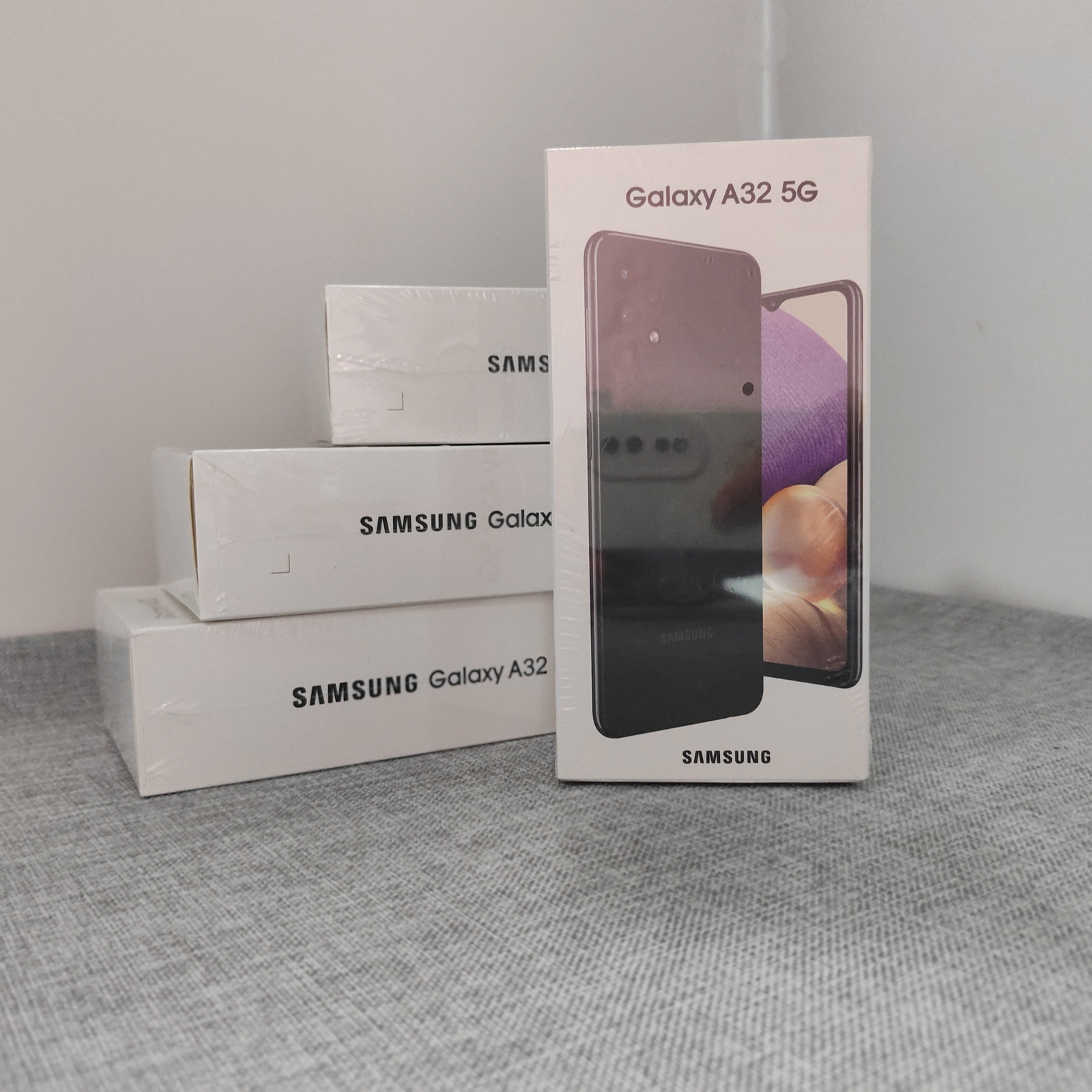 Samsung Galaxy A32 5G SM-A326B SM-A326U 128GB Dual SIM Android Global Unlocked Farbe Blau Storage 128GB