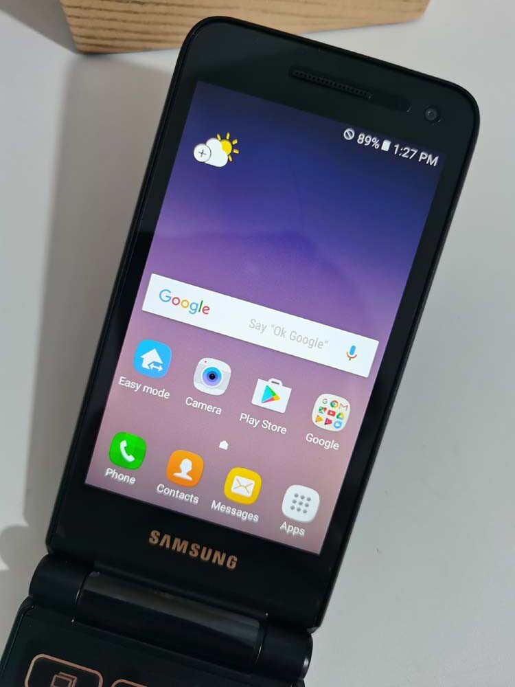 Samsung Galaxy Folder SM-G160N SM-G1650W Android 16GB Unlocked Good Condition Color Red Model SM-G160N-Single SIM-3G - Image 10