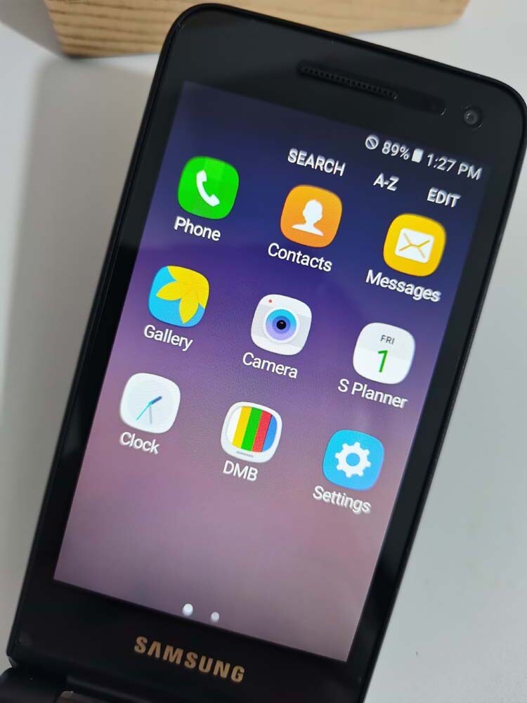 Samsung Galaxy Folder SM-G160N SM-G1650W Android 16GB Unlocked Good Condition Color Red Model SM-G160N-Single SIM-3G - Image 11