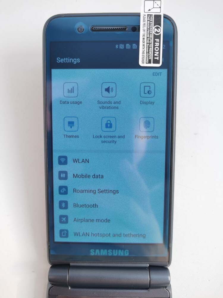 Original Samsung SM-W2017 Unlocked Android Flip Mobilephone Color silver - Image 12
