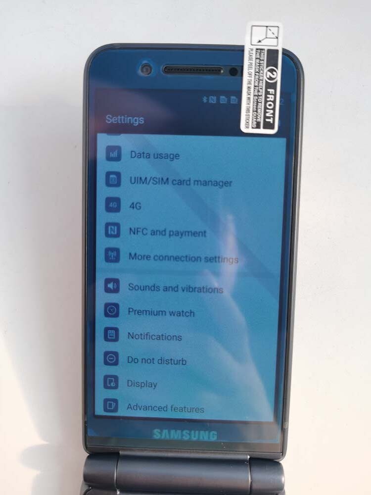 Original Samsung SM-W2017 Unlocked Android Flip Mobilephone Color silver - Image 13