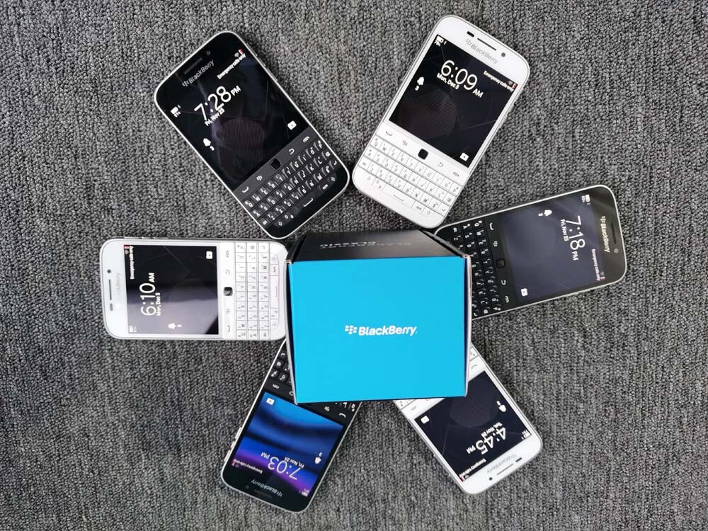 Original BlackBerry Classic Q20 Black white Unlocked 16GB Smartphone Color White - Image 2