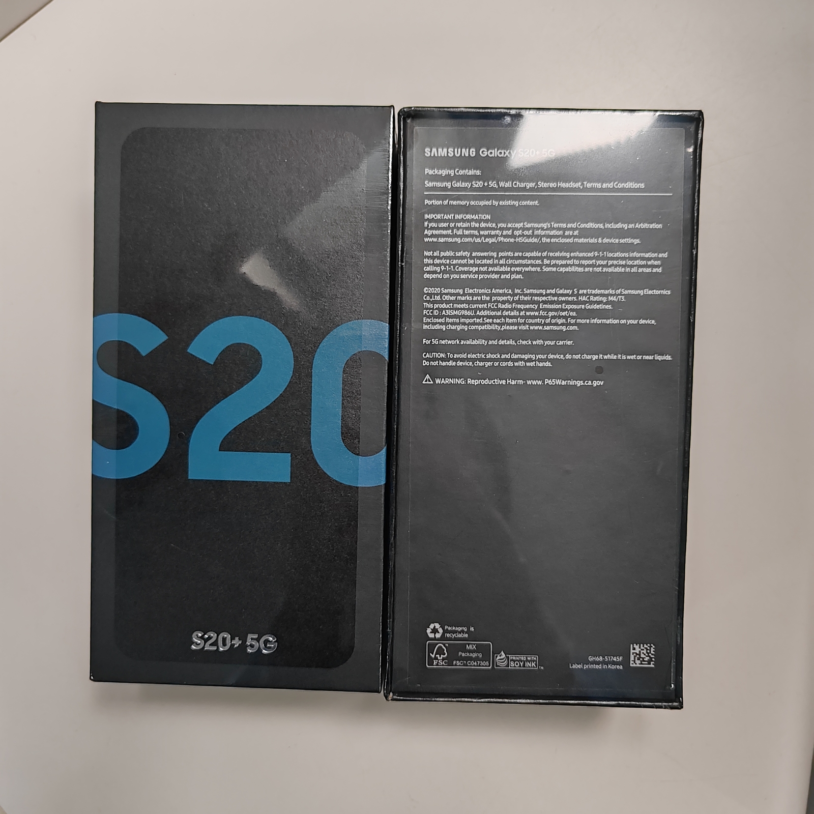 Samsung Galaxy S20+ 5G G986U1 SM-G986F/DS G986B/DS 128GB Android SmartPhone Storage 8GB+128GB Model SM-G986U1 - Image 7