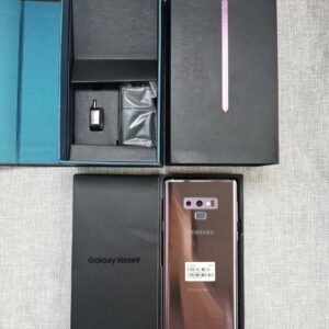 Samsung Galaxy Note9 SM-N960F/DS (Global) Unlocked 128GB+6GB Sealed Model SM-N960F/DS (Global)