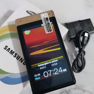 📱Unlocked Samsung SCH-W899 Android 8GB 3G GSM Flip Keynboard Phone Bundle Description W899