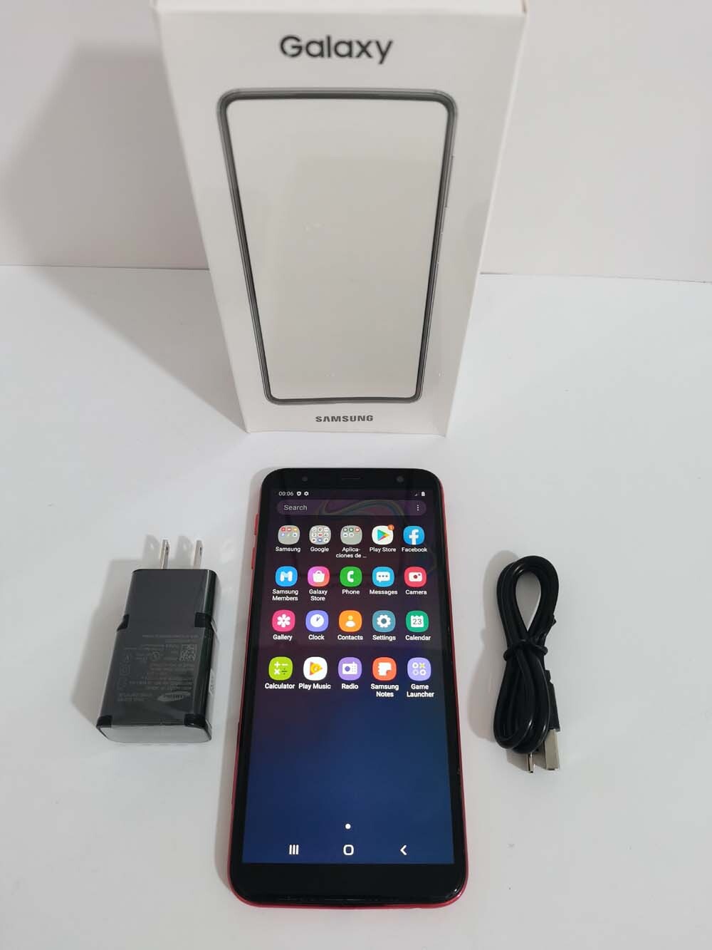 Samsung Galaxy J6+ SM-J610F(Europe) Android 32GB Google Unlocked 6.0" Smartphone Color random color Model SM-J610F