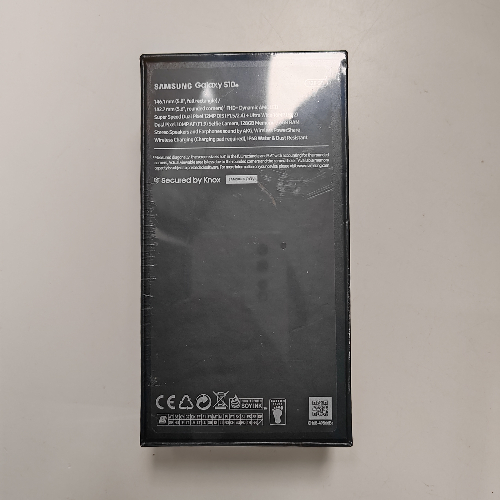 Sealed Samsung Galaxy S10e 5.8" 16MP 128GB Android SM-G970F/DS (Global) Storage 6GB+128GB Model SM-G970U (USA) - Image 4