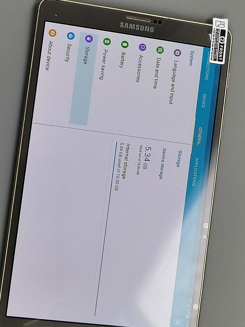 FULLY WORKING Samsung Galaxy Tab S 8.4 LTE Unlocked 16GB SM-T705 Android 8.4" - Image 4
