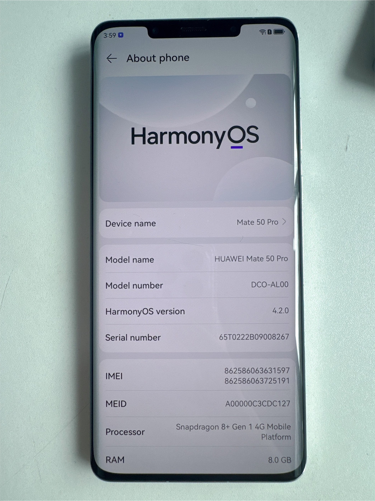 Huawei Mate 50 Pro 6.74" 64MP 512GB Unlocked SmartPhone Google play Storage Capacity 512GB 8GB RAM - Image 12