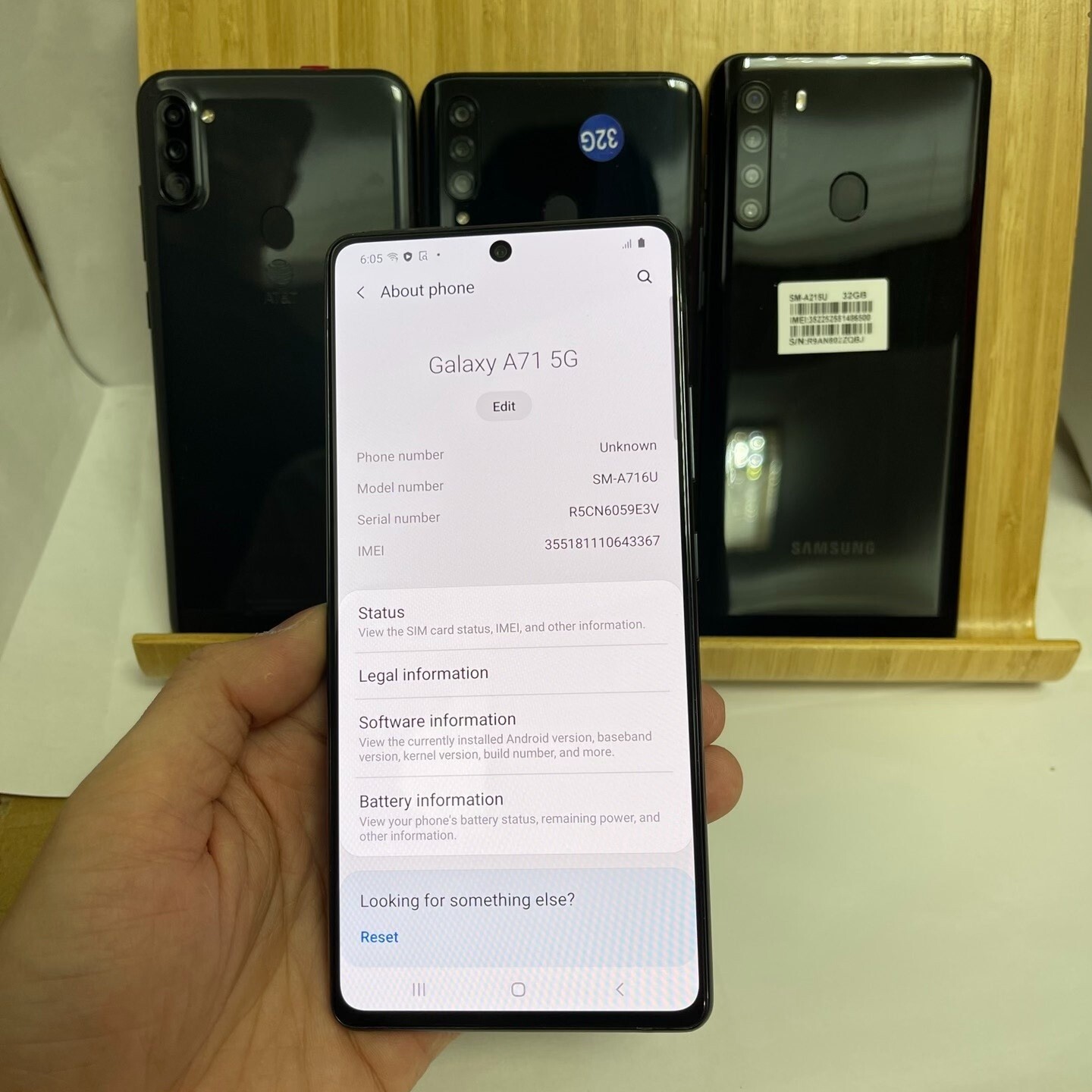 Samsung Galaxy A71 5G SM-A716U A716B 128GB Unlocked, 64MP 6.7" Smartphone Color Multicolor Model SM-A716B Storage Capacity 128 GB - Image 6