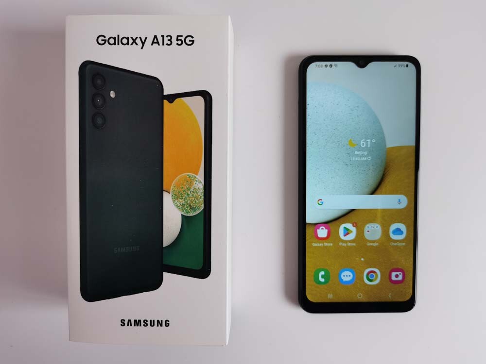 Samsung Galaxy A13 5G Unlocked Android 128GB 50MP 6.5" A136B Global version Color Black Charger Included Yes Storage Capacity 128GB