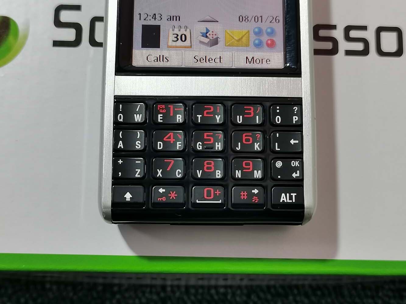 Sony Ericsson P1 P1i UMTS Unlocked 2G 3G 3MP 2.6" Smartphone - Silver Black battery 1*battery - Image 4