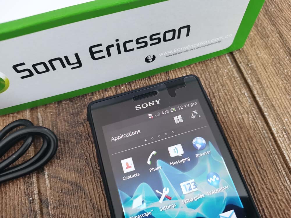 Sony Xperia go ST27a ST27i Android 3G Unlocked cell phone good condition - Image 2