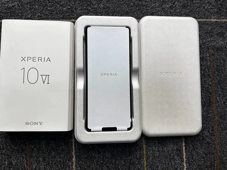 Global Sony Xperia 10 VI 6.1'' 48MP XQ-ES54 Android Unlocked 6+128GB SmartPhone in order Storage Capacity XQ-ES54 128GB