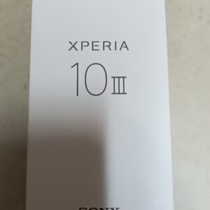 Sony Xperia 10 III XQ-BT52 SO-52B Dual SIM 5G Android Unlocked 128GB SmartPhone in order Storage Capacity XQ-BT52 128GB