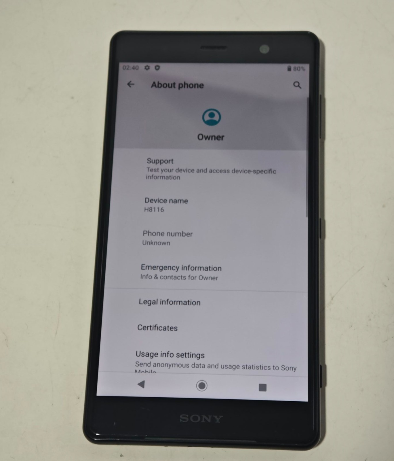 Sony Xperia XZ2 Premium 4G Unlocked Android H8166 H8116 Global phone 64GB Storage Capacity 64GB Model Number H8166 - Image 8