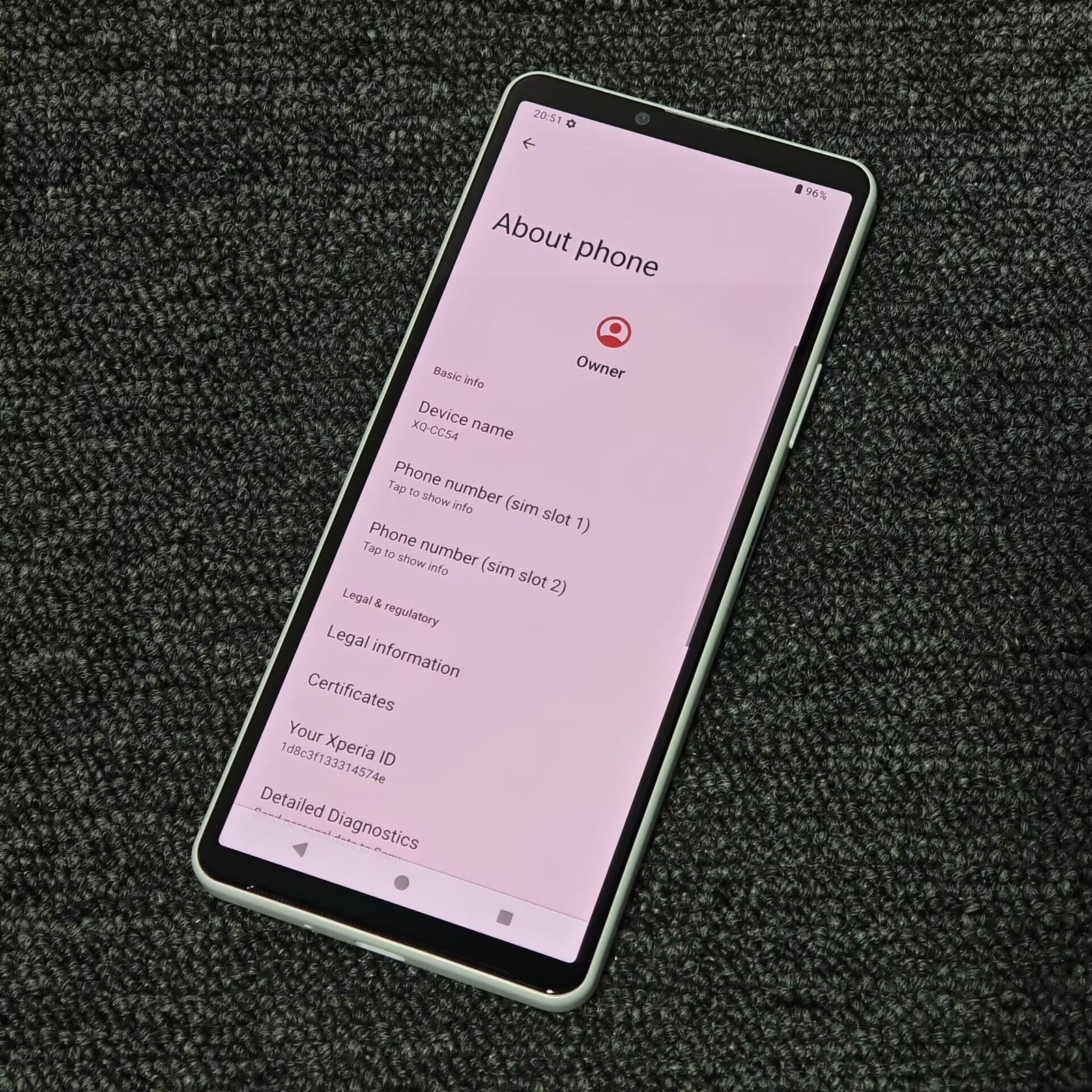 Sony Xperia 10 IV 5G XQ-CC54 128GB 6.0" Android SmartPhone colour Random color Storage Capacity 128GB Model Number XQ-CC54 - Image 9