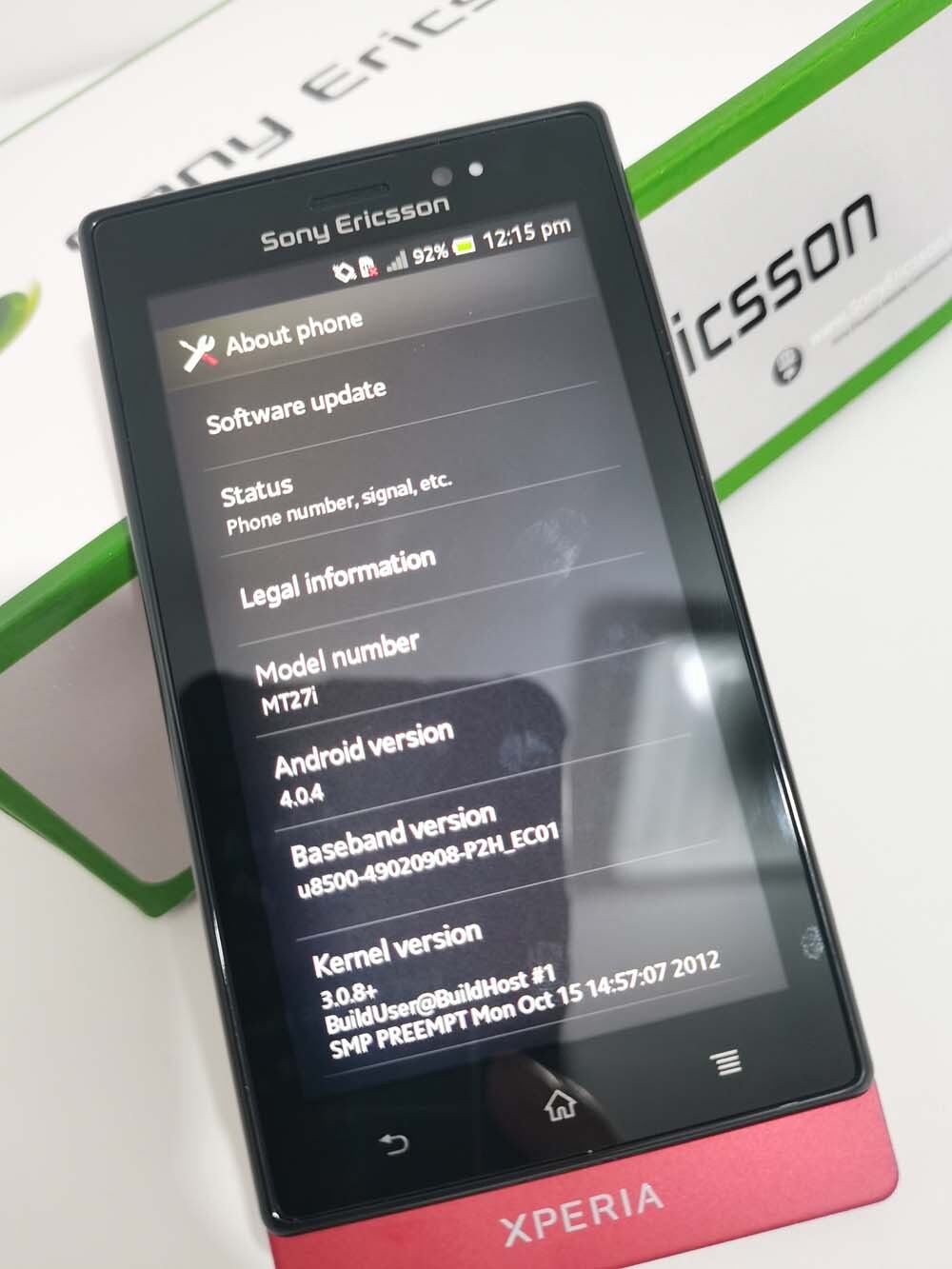 99%N EW Sony Xperia sola MT27i Unlocked 3G Android 8GB Cell Phone Google play - Image 11
