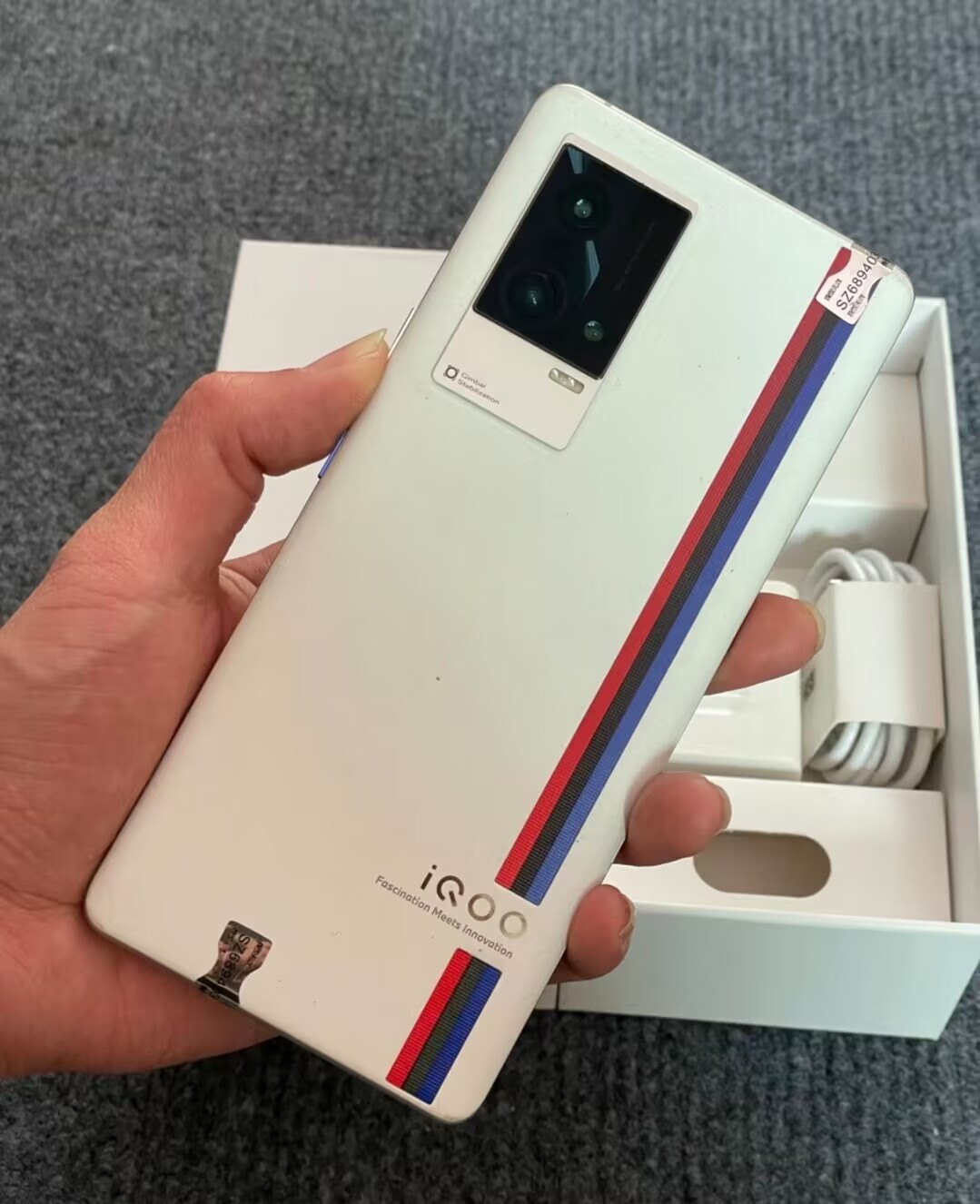 vivo iQOO 8 Pro 5G 6.78" 50MP 256GB 512GB Snapdragon 888+ Android 11 Smartphone storage 8+256GB Colour Please note the color。 - Image 3