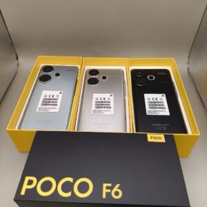 Xiaomi Poco F6 128GB 512GB International version Snapdragon 8s Gen 3 5000mAh 5G Storage 12+256GB Color Please note the color