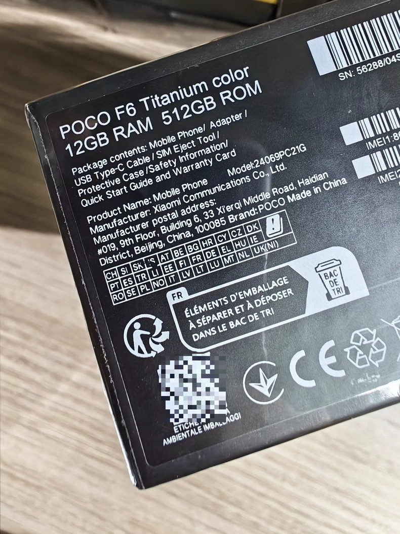 Xiaomi Poco F6 128GB 512GB International version Snapdragon 8s Gen 3 5000mAh 5G Storage 12+256GB Color Please note the color - Image 11