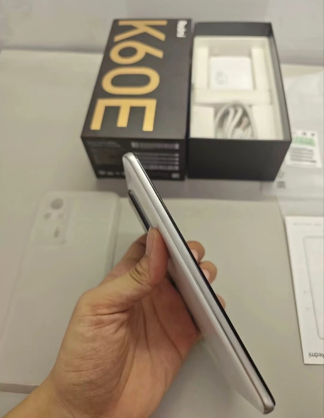 Xiaomi Redmi K60E 5G 6.67" 48MP 128GB 256GB 512GB SmartPhone Google play Storage 8GB+128GB Charger Included Yes colors please note the color you need in order - Image 3