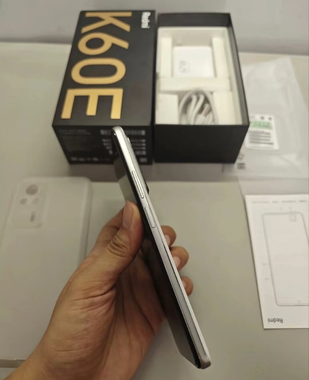 Xiaomi Redmi K60E 5G 6.67" 48MP 128GB 256GB 512GB SmartPhone Google play Storage 8GB+128GB Charger Included Yes colors please note the color you need in order - Image 4