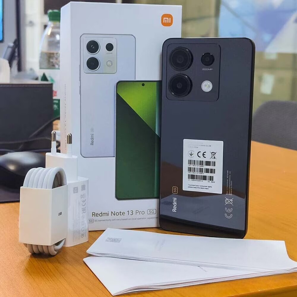 Xiaomi Redmi Note 13 Pro 5G 256GB 200MP(unlocked)International version Google Storage 8GB+256GB· Color Please note the color.