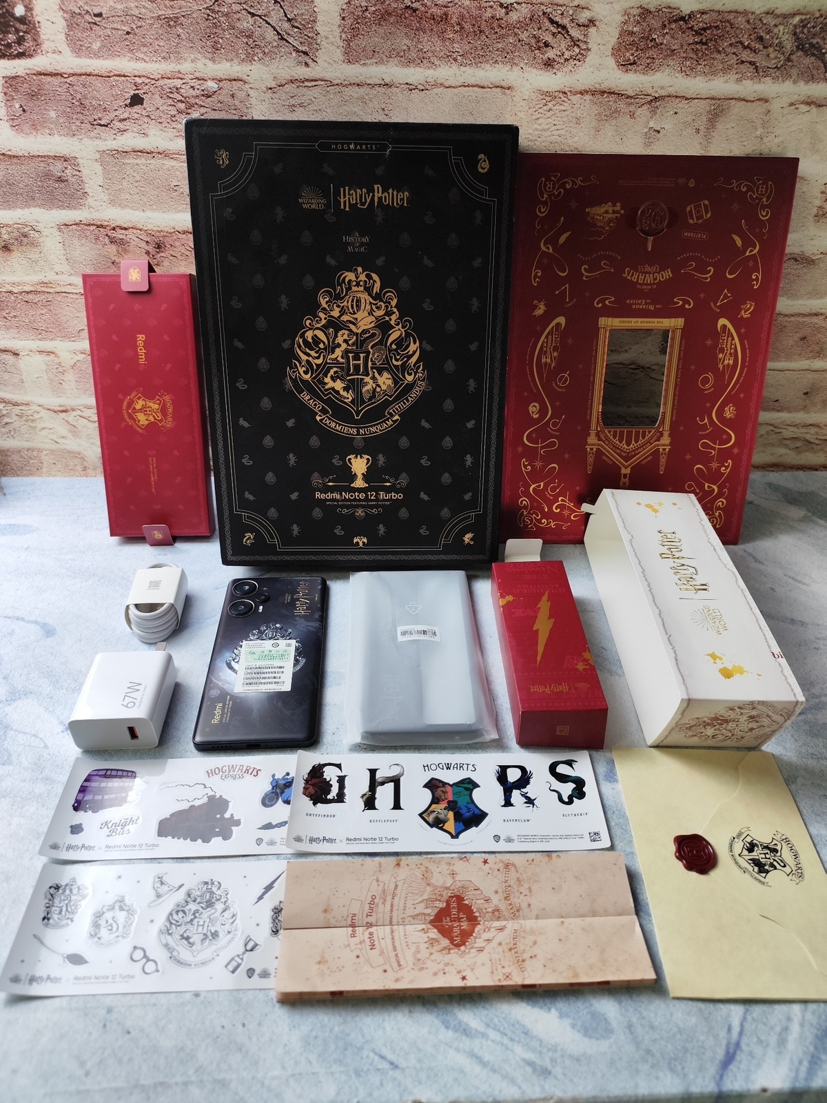 Muggles Xiaomi Redmi Note 12 Turbo 6.67" 48MP Android 12+256G smartphone colors random color