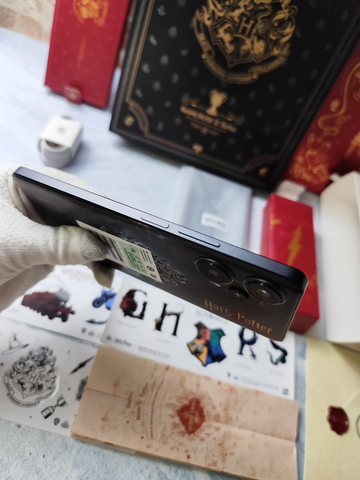 Muggles Xiaomi Redmi Note 12 Turbo 6.67" 48MP Android 12+256G smartphone colors random color - Image 5
