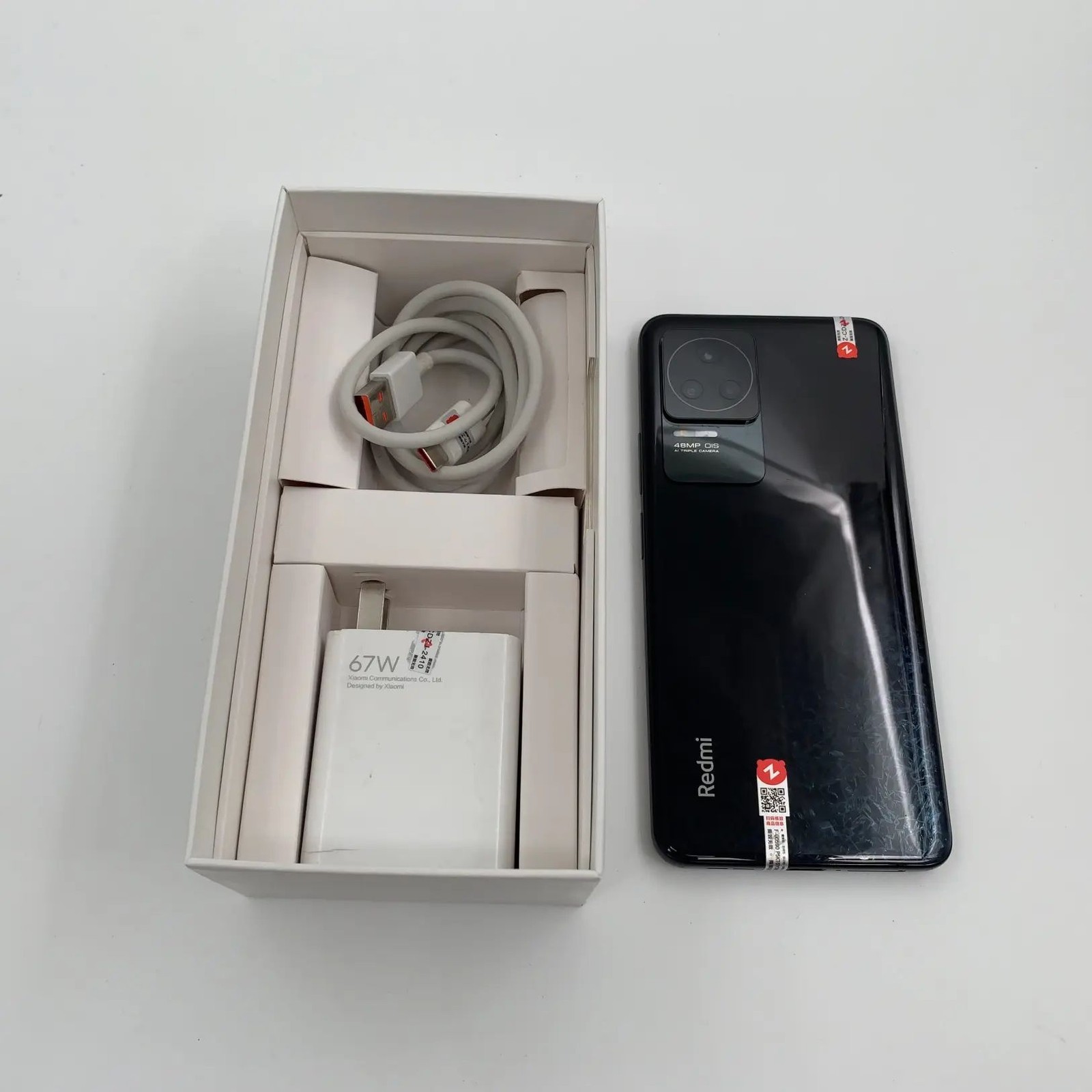 Xiaomi Redmi K50 6.67" 48MP 128GB 256GB 512GB SmartPhone Google play Storage 8GB+128GB Charger Included Yes colors please note the color you need in order - Image 2