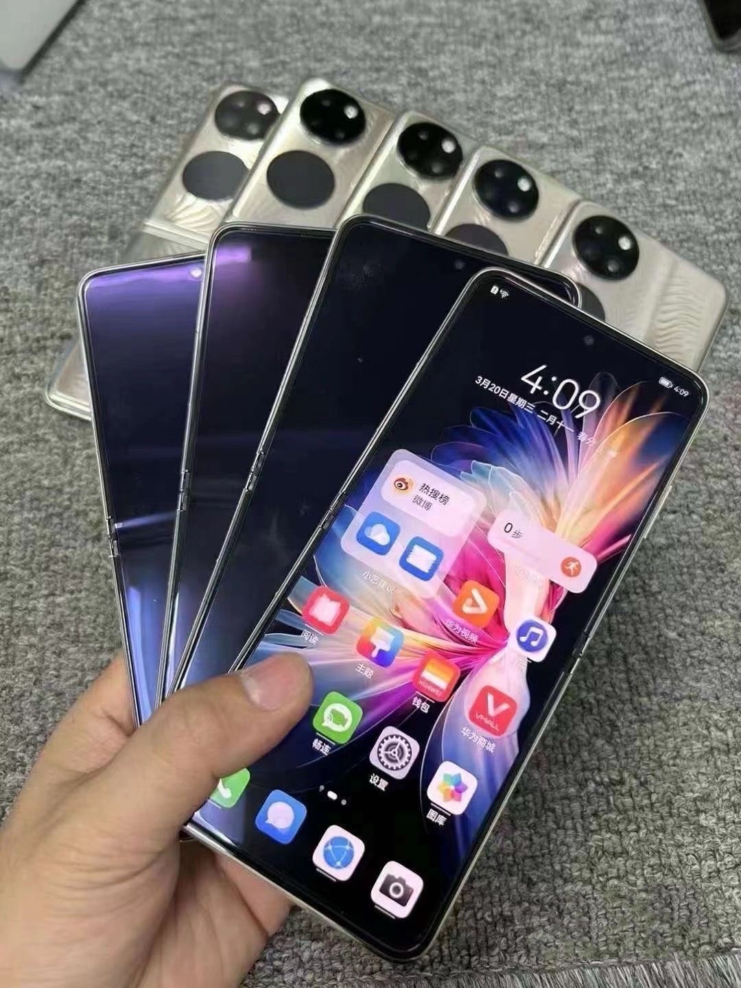 Huawei P50 Pocket 512GB 40MP 6.9" HarmonyOS 2.0 Snapdragon 888 no Google Play Storage Capacity 256GB 8GB RAM