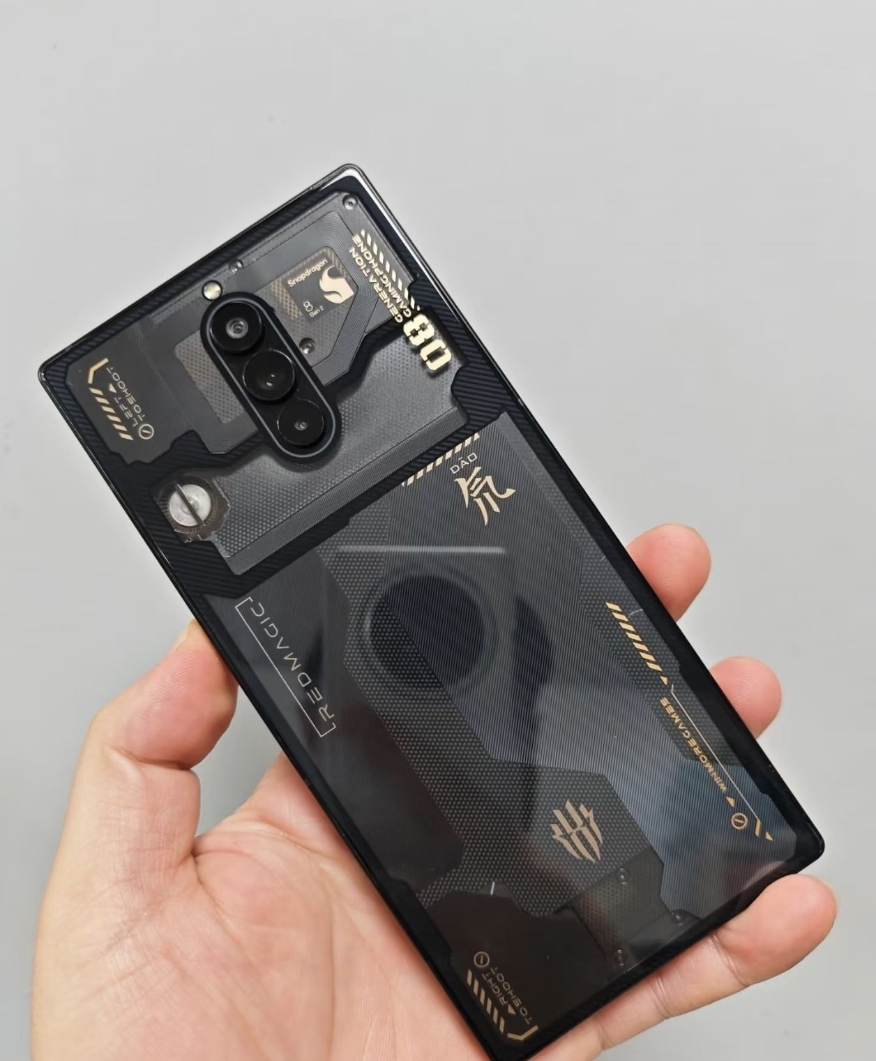 Global ZTE nubia RedMagic 8S Pro+ 5G 6.8" Snapdragon game phone unlocked Google storage 16+256GB accessory phone+charger colors Please note the color. - Image 2