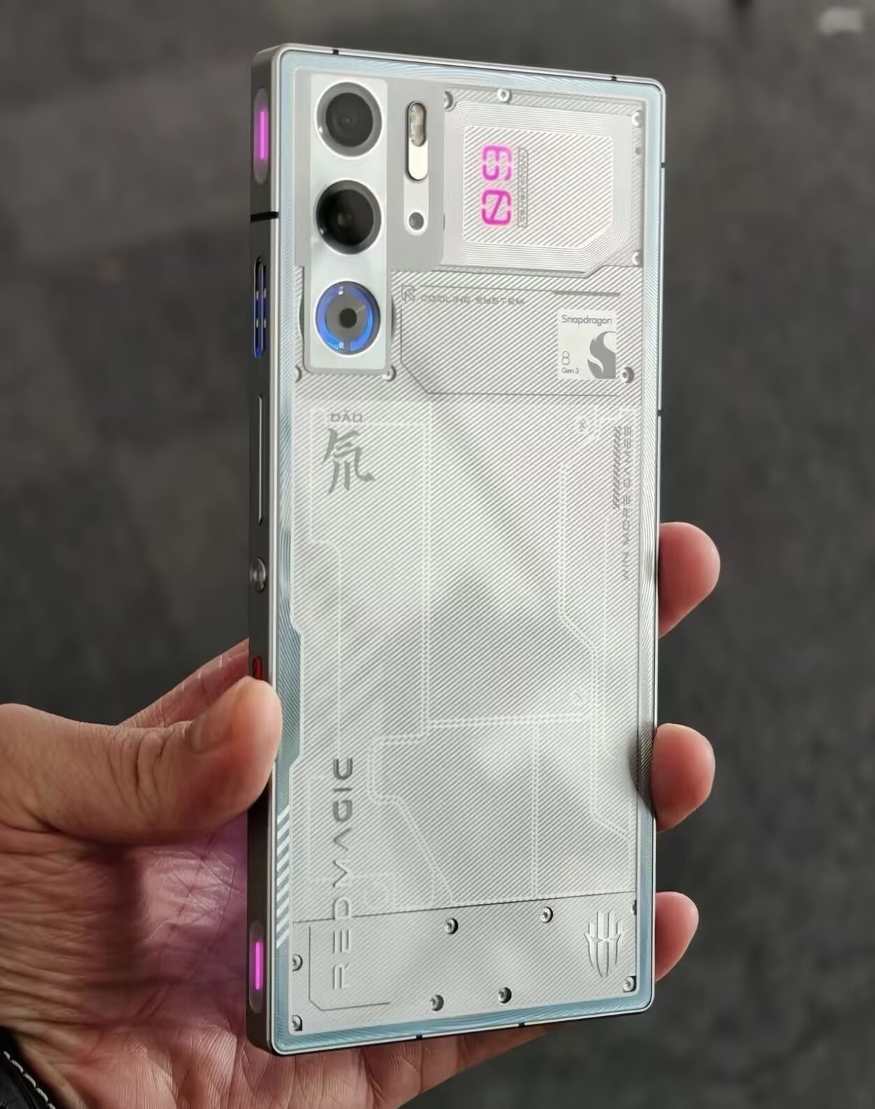 Global ZTE nubia RedMagic 9 Pro+ 5G Snapdragon Game Phone unlocked Google storage 256GB 16GB RAM colors Please note the color. - Image 16