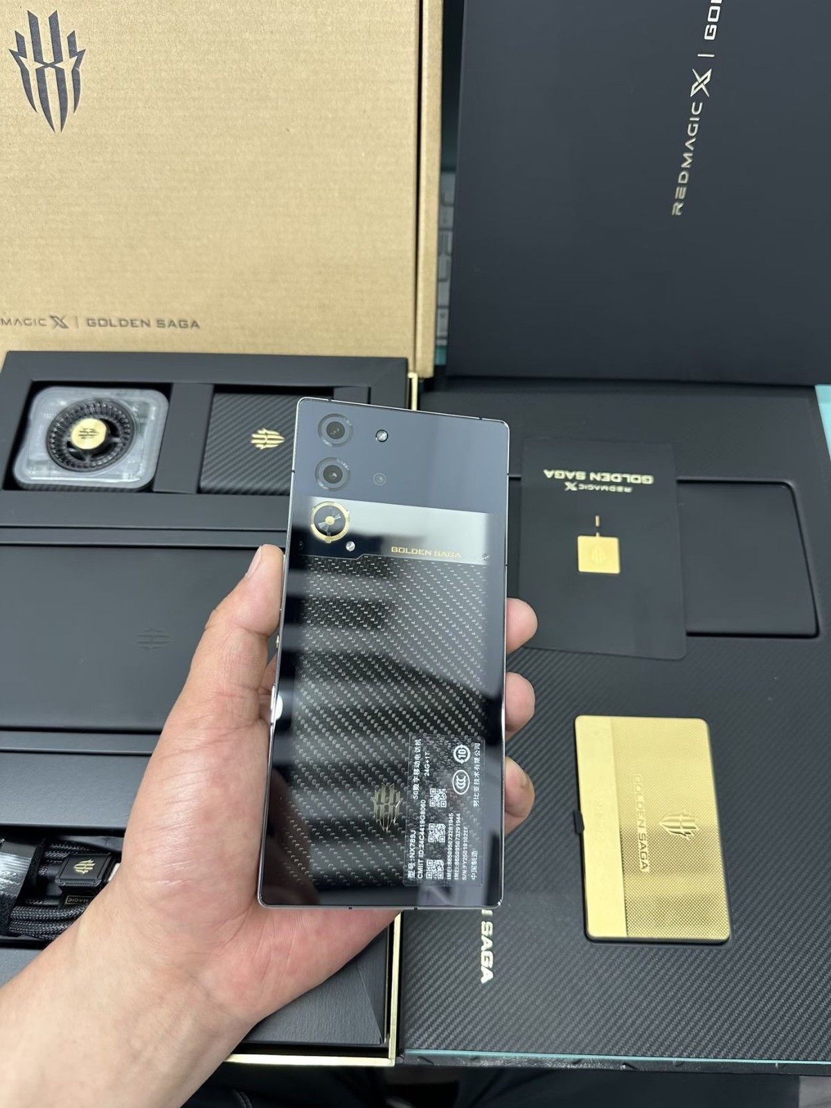 Global ZTE nubia RedMagic 10 Pro+ 5G Zhenjin Legend Limited Edition 24+1TB Storage Capacity 24+1TB colors Random color