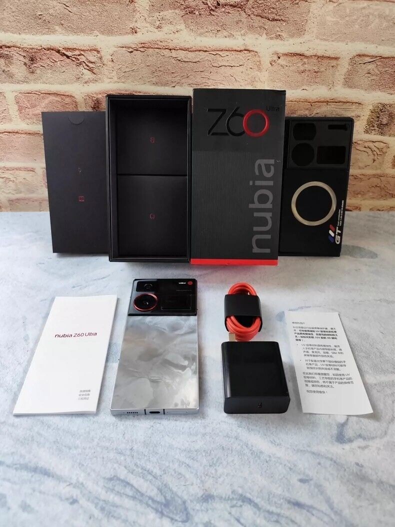 ZTE nubia Z60 Ultra Leading 5G Android 16+512GB Game Phone Global Google Color Black storage 256GB 12GB RAM Model Number ZTE nubia Z60 Ultra - Image 4