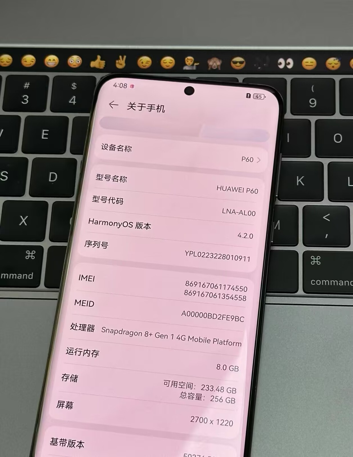Huawei P60 6.67" 48MP Snapdragon HarmonyOS Google Play SmartPhone Storage 8GB+256GB bundle description phone+charger colors Random Color - Image 6