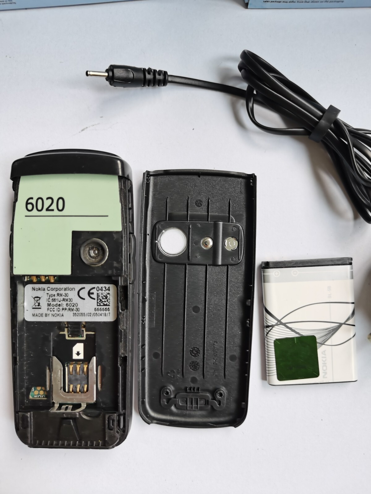 Nokia 6020 - Black (Unlocked) Cellular Phone