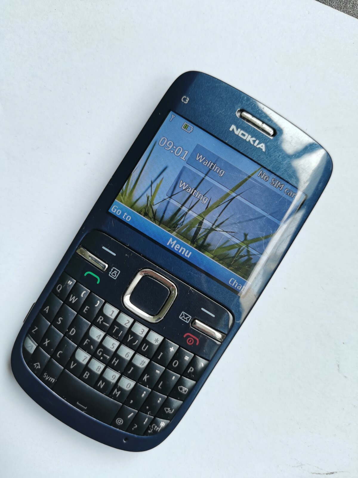 Nokia C3 Original Nokia C3-00 WIFI 2MP Bluetooth Jave Unlock Cell Phone Bundle Description 1 battery - Image 2