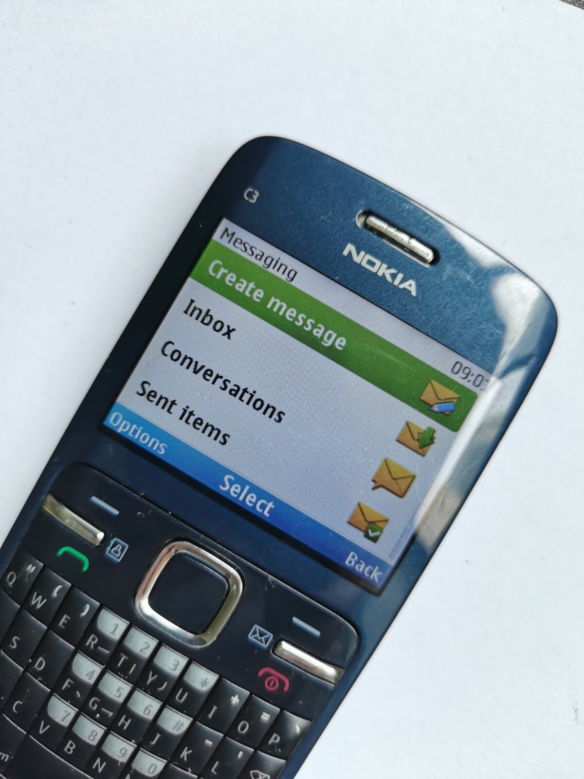 Nokia C3 Original Nokia C3-00 WIFI 2MP Bluetooth Jave Unlock Cell Phone Bundle Description 1 battery - Image 4