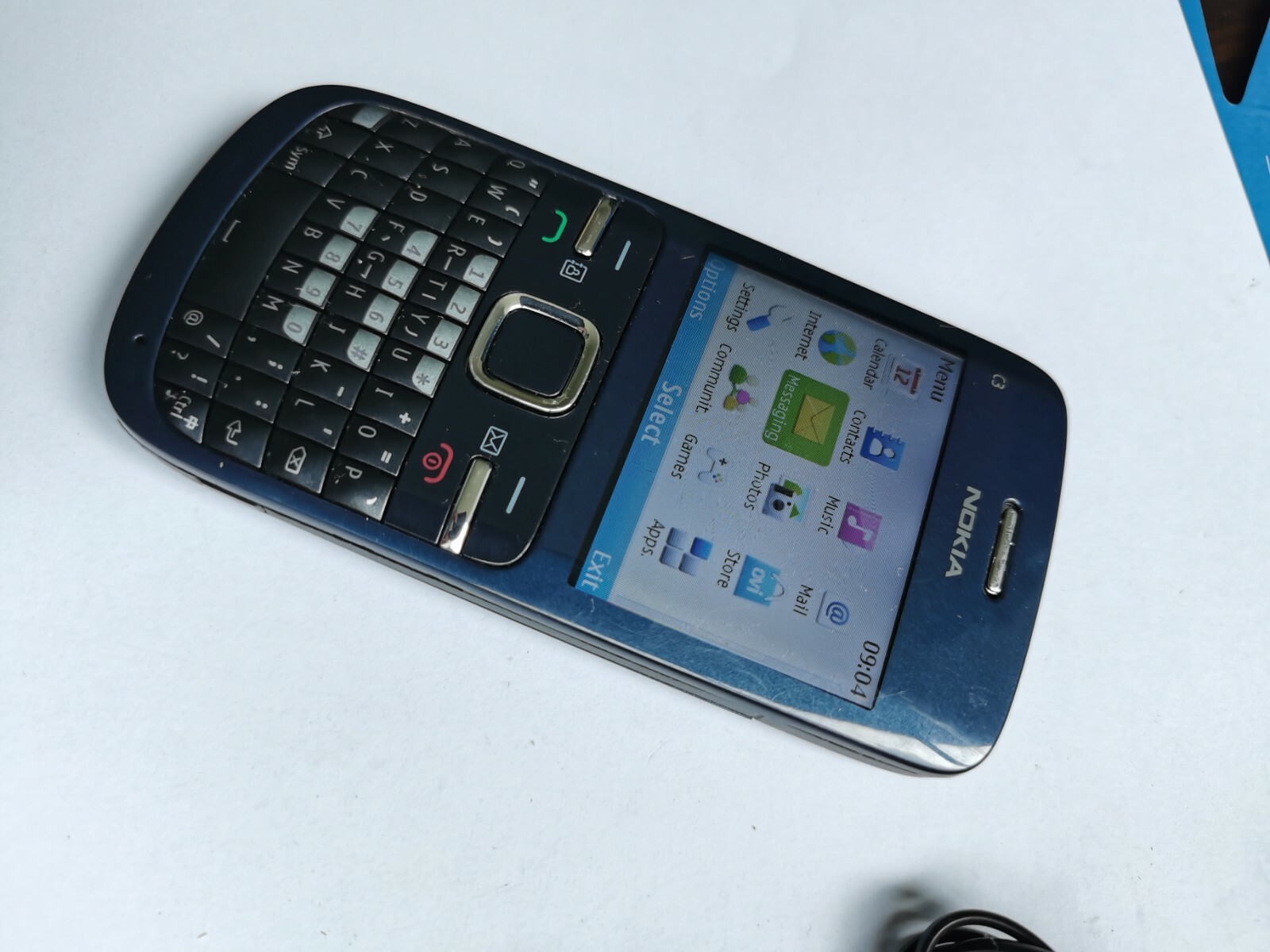 Nokia C3 Original Nokia C3-00 WIFI 2MP Bluetooth Jave Unlock Cell Phone Bundle Description 1 battery - Image 11