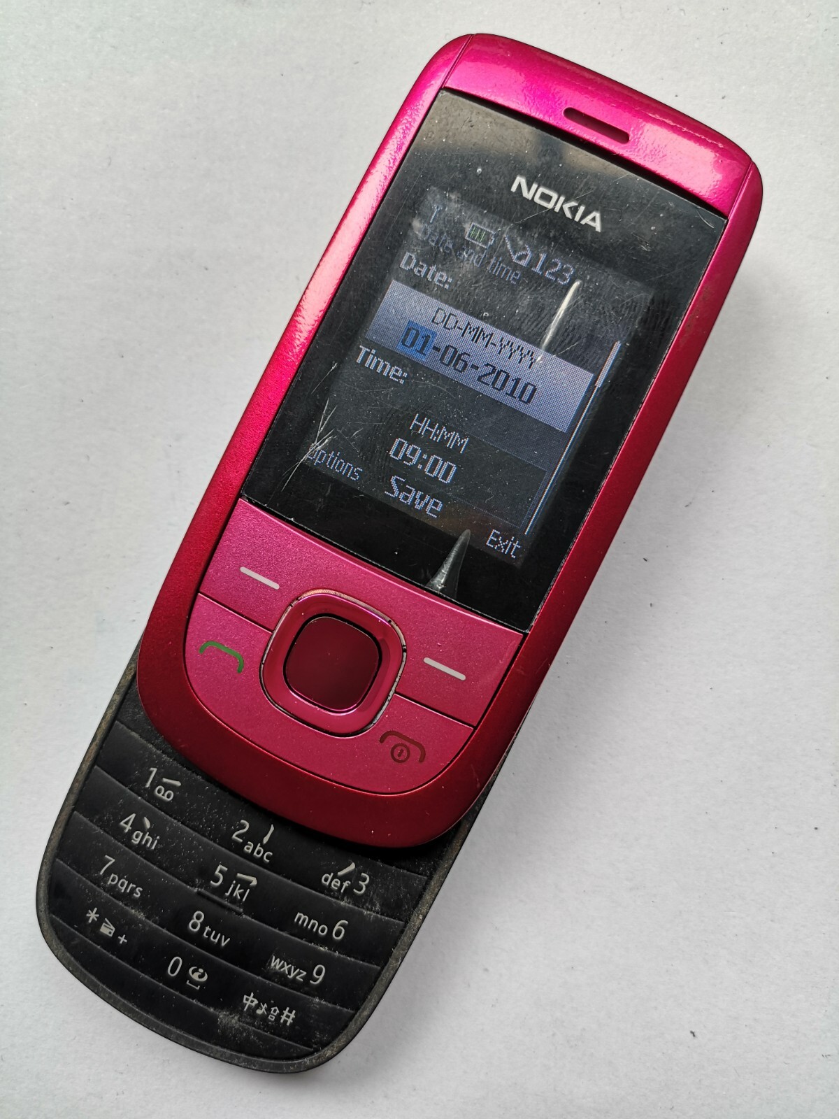 Nokia 2220 slide 2220S 2220 Black red gold Cellular Phone very good conditon - Image 12