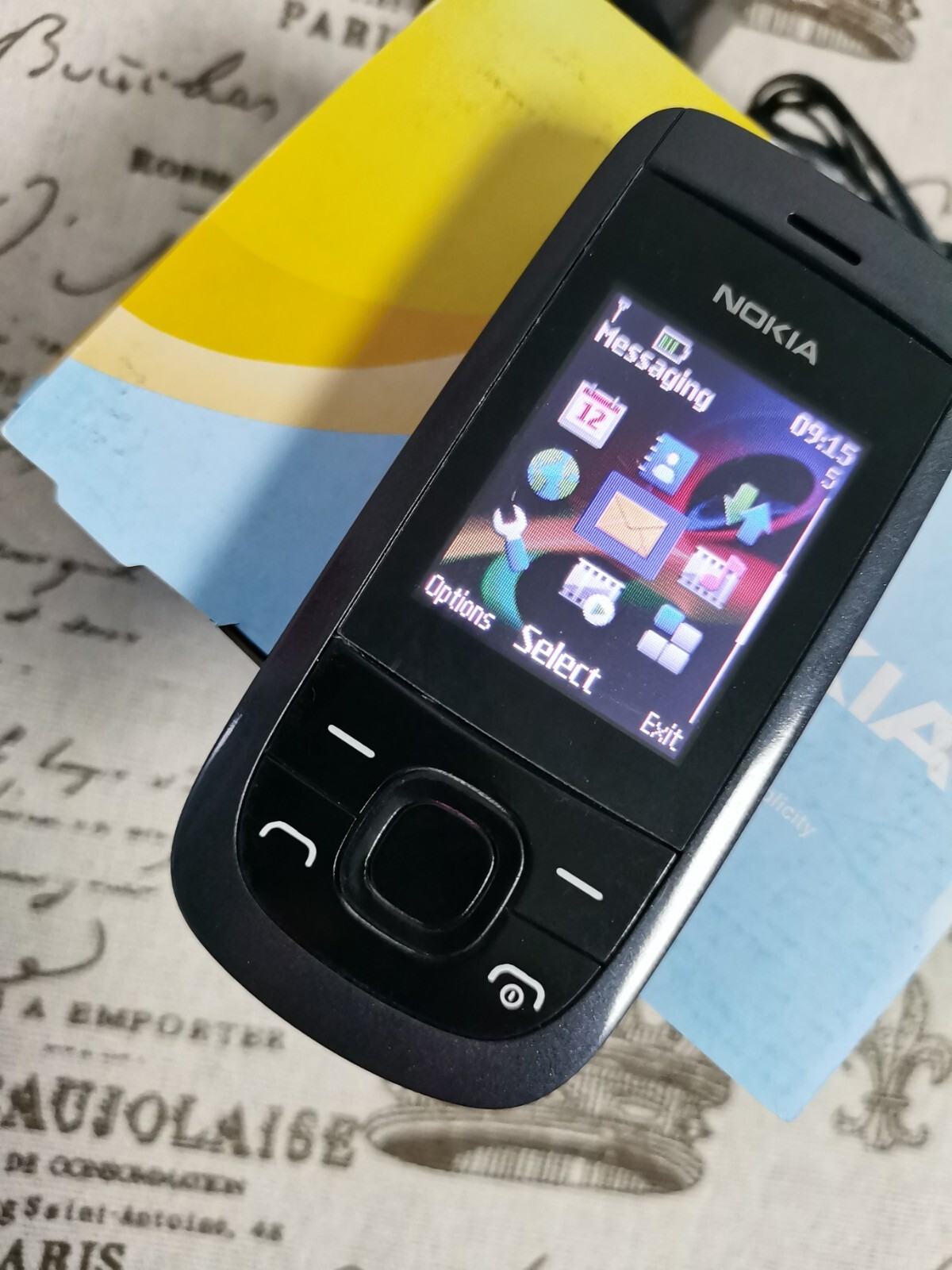 Nokia 2220 slide 2220S 2220 Black red gold Cellular Phone very good conditon - Image 14