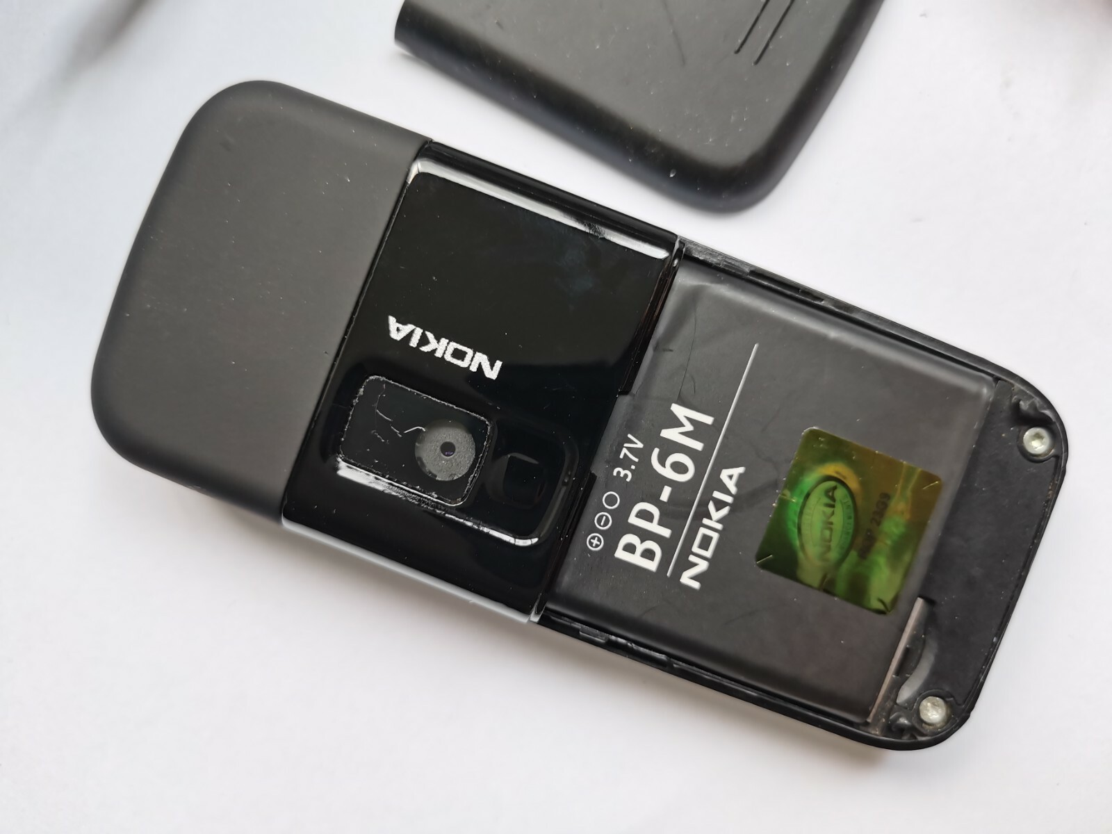 Nokia 6233 original Nokia 6233 phone with 2MP camera 3G loud speaker Russian Bundle Description 1 battery - Image 2