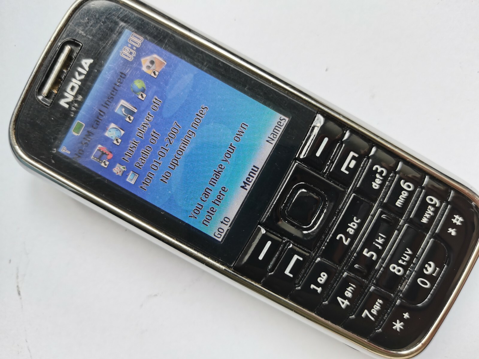Nokia 6233 original Nokia 6233 phone with 2MP camera 3G loud speaker Russian Bundle Description 1 battery - Image 6