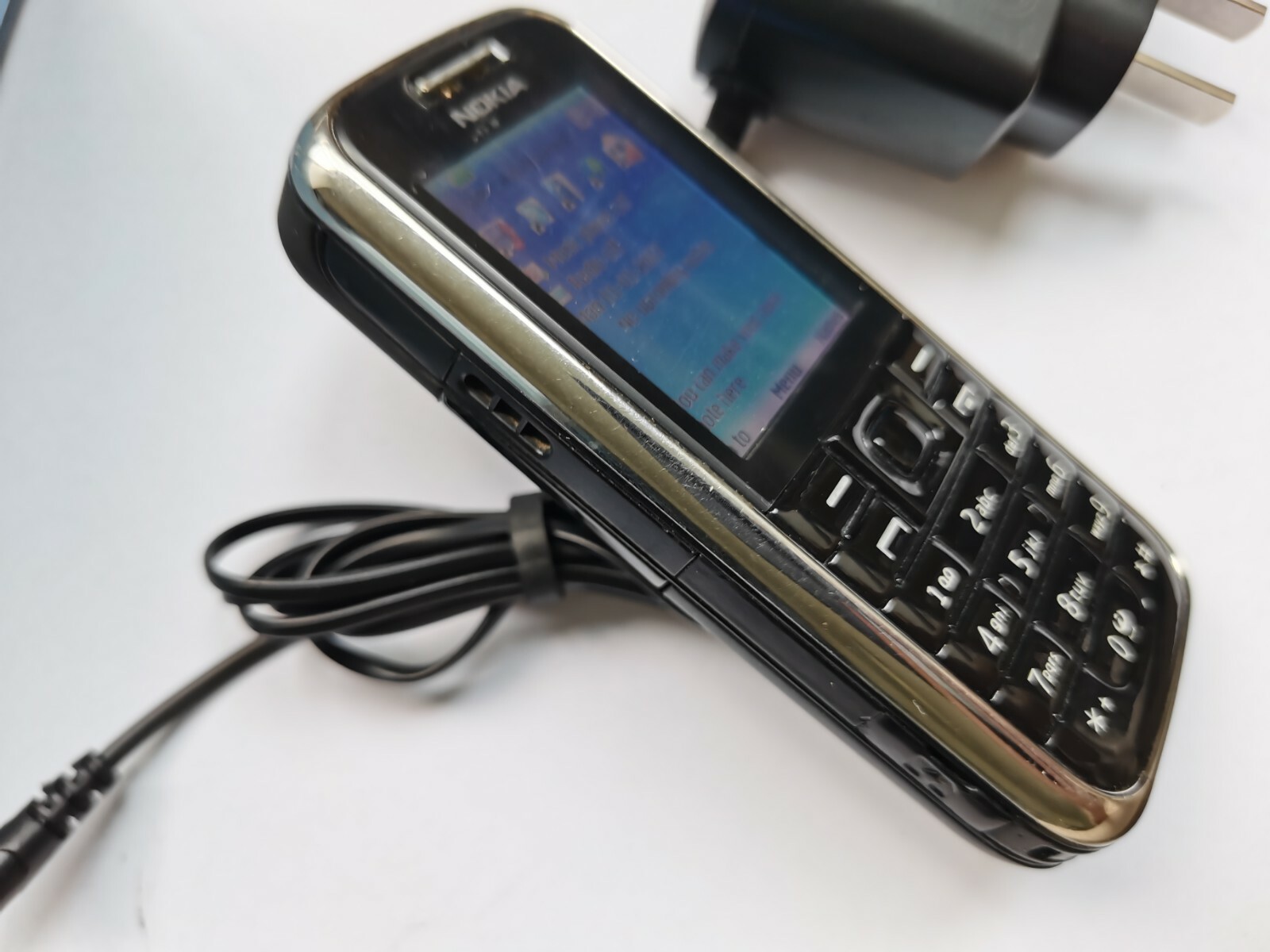 Nokia 6233 original Nokia 6233 phone with 2MP camera 3G loud speaker Russian Bundle Description 1 battery - Image 10